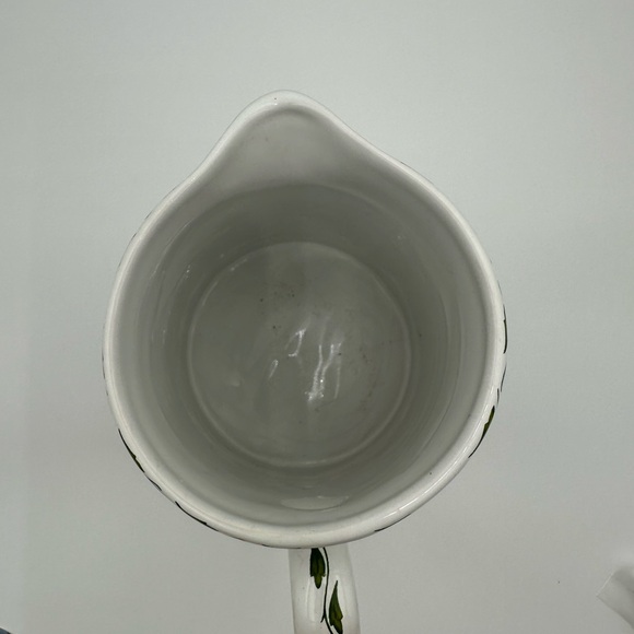 Botanical Pitcher Made In Stoke On Trent England 9x8.5” - Picture 6 of 11